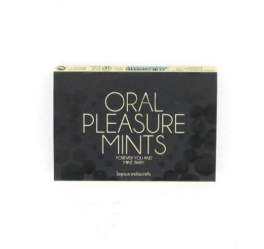 Miętówki do seksu oralnego - Bijoux Indiscrets Oral Pleasure Mints Peppermint 12 szt